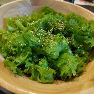 材料はたったの３つ！！わさび菜が一番おいしいレシピ